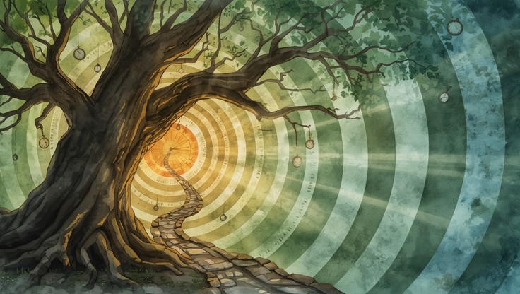 Free Time's Ancient Forest Photo - Watercolor, Tree, Forest | Download ...
