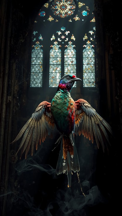 Free Resplendent Cathedral Bird Image - Bird, Cathedral, Gothic ...