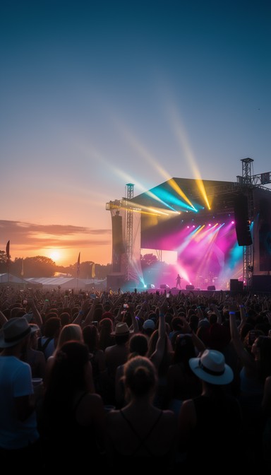 Free Sunset Concert Magic Image - Concert, Festival, Music | Download ...