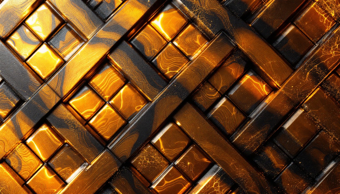 Free Golden Geometric Pattern Image - Geometric, Golden, Lattice ...