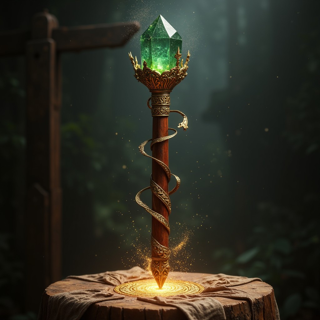 Free Ancient Magic Awakens Image - Wand, Magical, Emerald | Download at ...