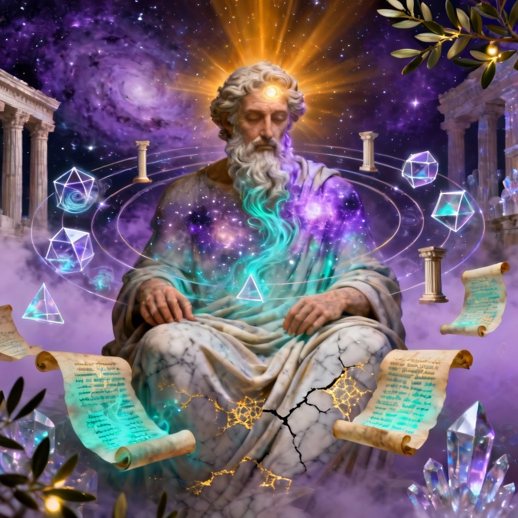 Free Cosmic Wisdom Awakening Image - Philosopher, Meditation, Cosmic ...