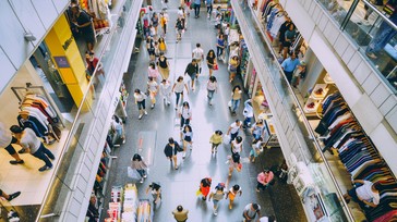 Free Busy Shopping Mall Image - Shopping, Mall, People | Download at ...