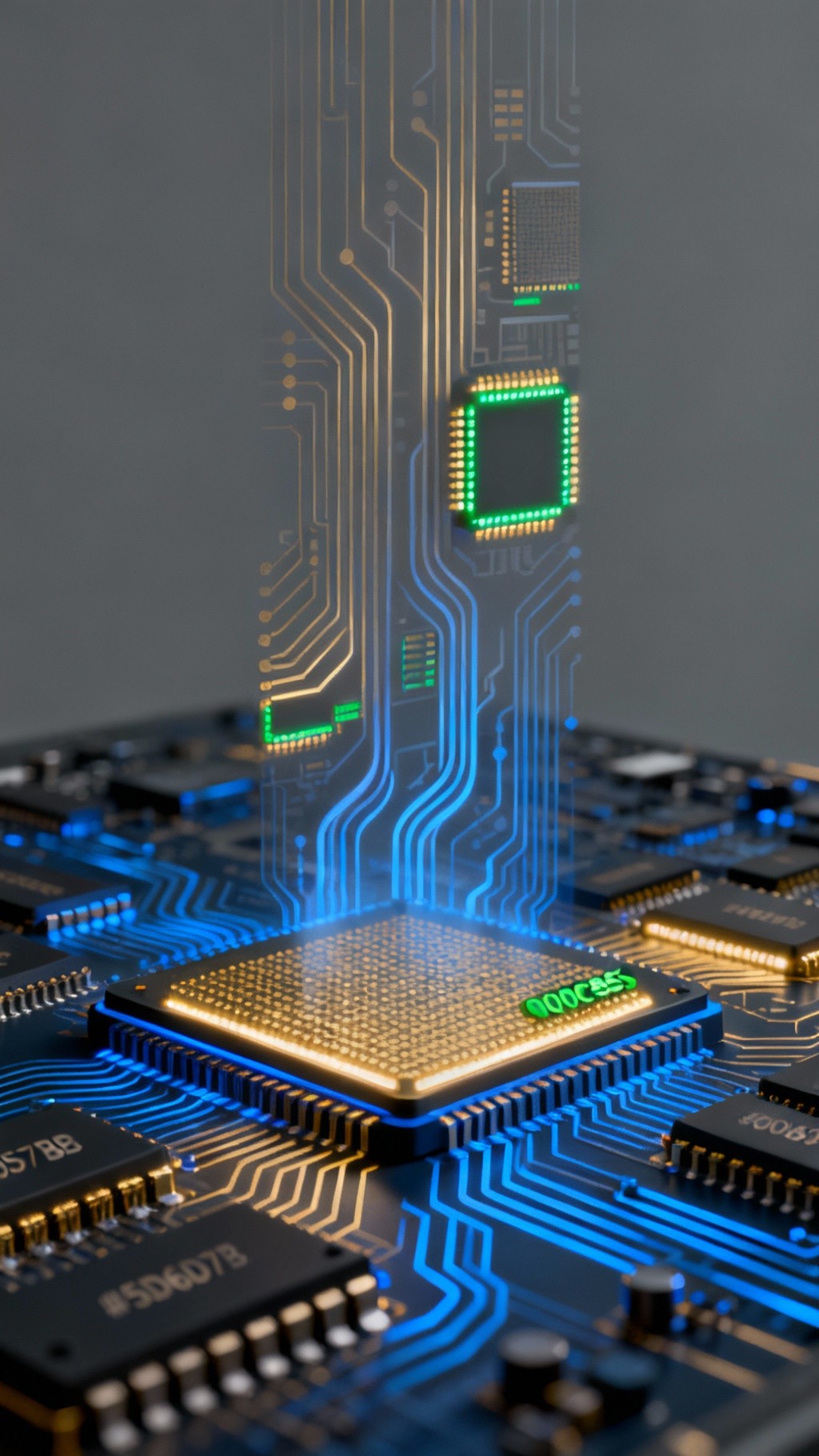 Free Digital Circuit Architecture Image - Technology, Circuit, Blue ...