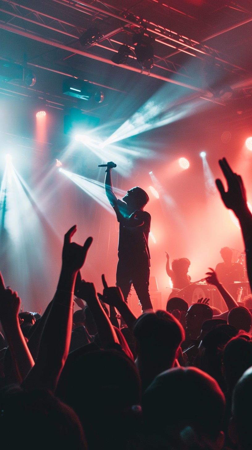 Download Concert Energy Peak Image - Concert, Performer, Crowd | StockCake