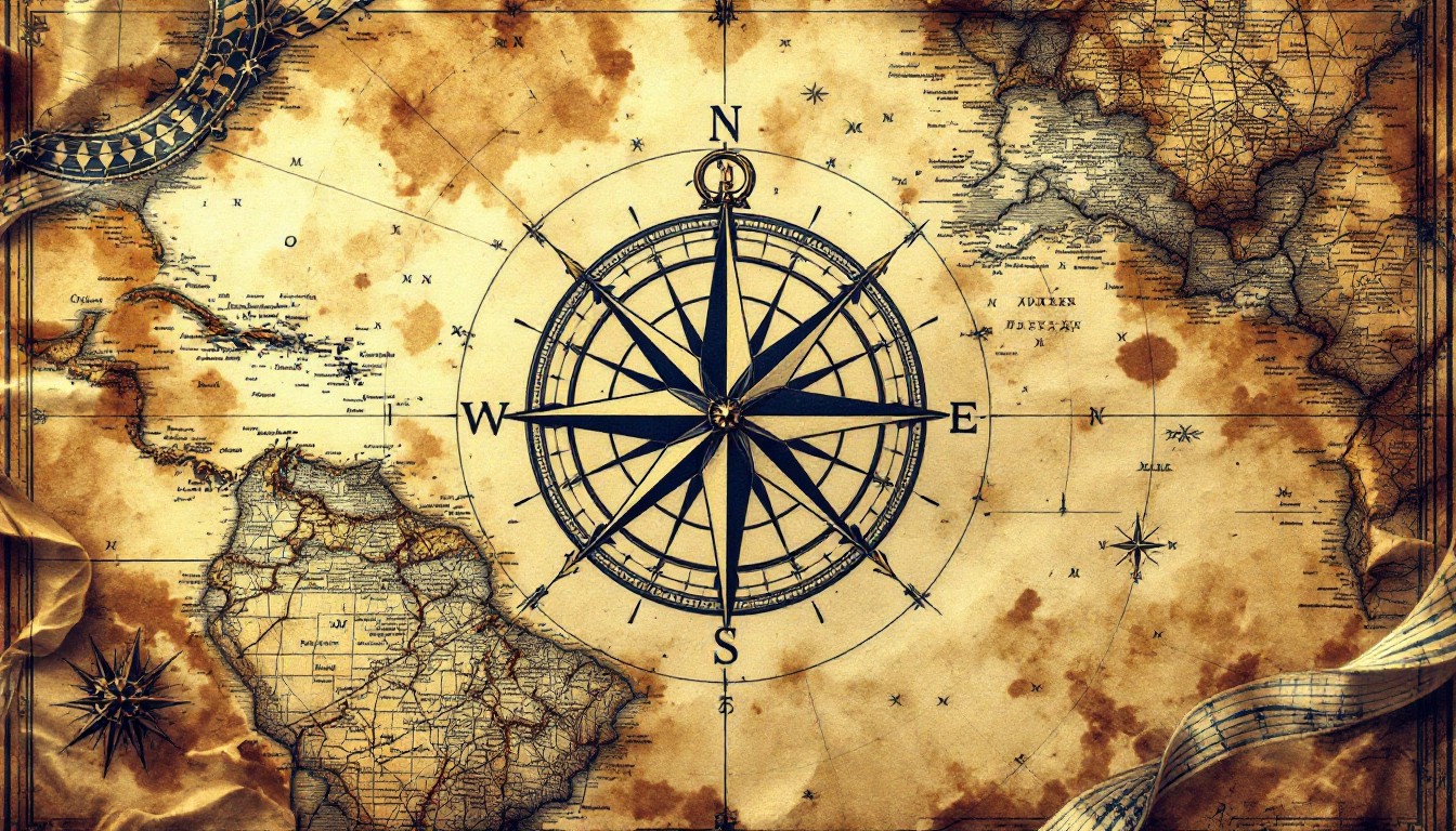 Free Ancient Compass Map Image - Compass, Vintage, Map | Download at ...
