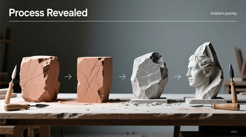 Statue Evolution Free Sculpture Evolution Process Image - Sculpture, Transformation ...