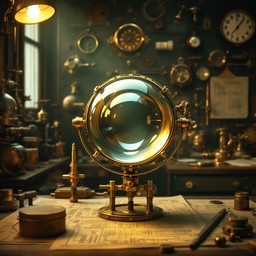 Optical Instruments Background Free Vintage Optical Instrument Image - Brass, Optical, Vintage ...