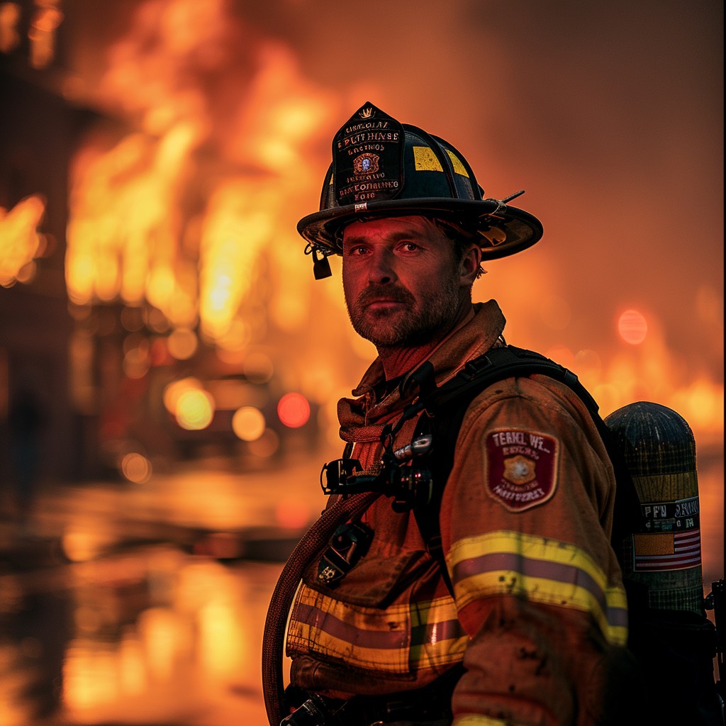 Free Firefighter in Action Image - Firefighter, Blaze, Hero | Download ...