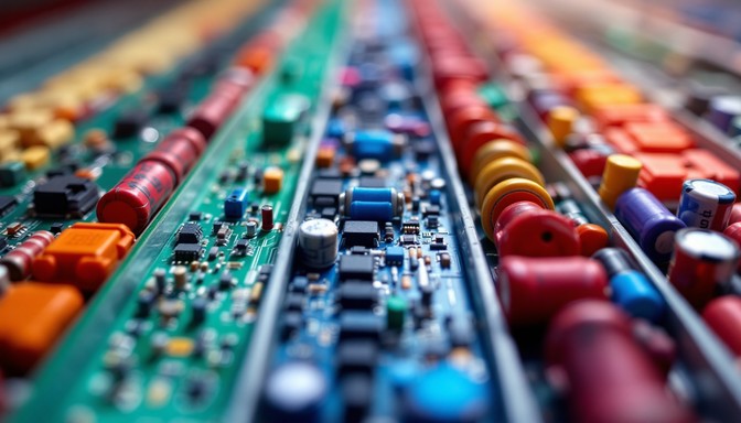 Free Electronic Components Organized Image - Electronics, Components ...