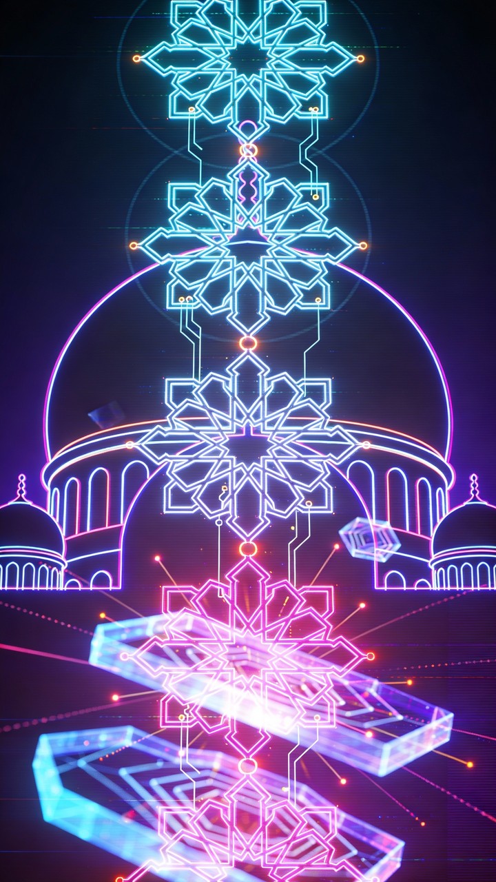 Geometry Neon Background Free Neon Sacred Geometry Image - Neon, Cyberpunk, Geometric | Download ...
