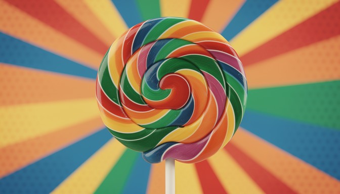 Free Rainbow Lollipop Swirl Image - Lollipop, Candy, Rainbow | Download ...