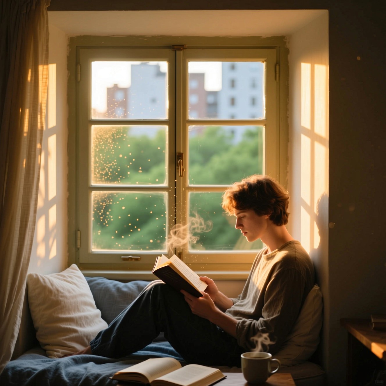 Read On Window Free Sunlit Window Reading Image - Reading, Sunlight, Window | Download ...