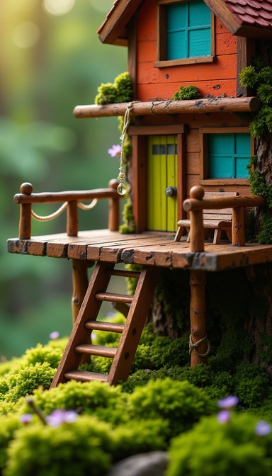 Free Enchanted Miniature Treehouse Image | Download at StockCake