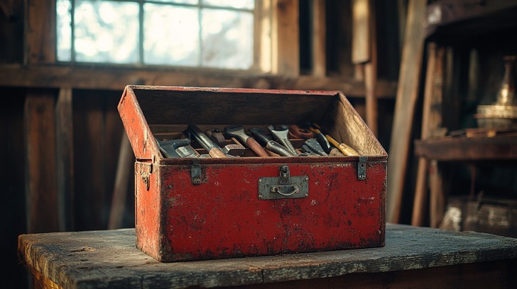Free Vintage Toolbox Open Image Vintage Toolbox Tools Download At