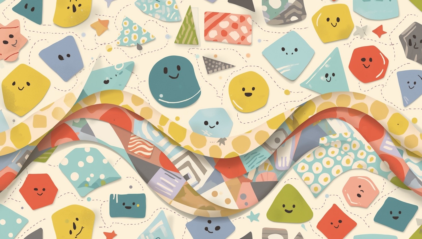 Free Happy Pattern Play Photo - Geometric, Pattern, Children | Download ...