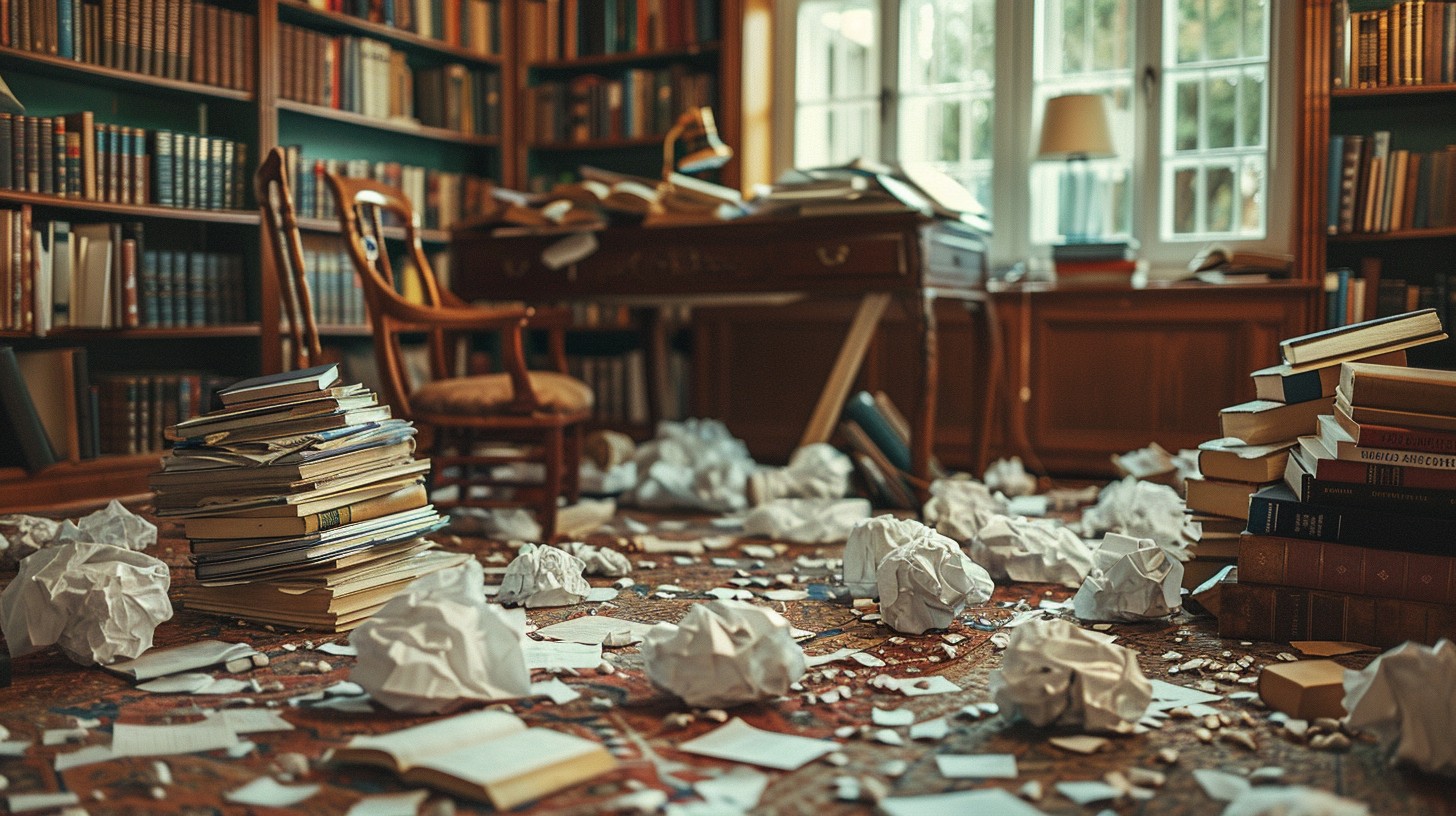 Disarray Study Room Free Chaotic Study Room Image - Books, Papers, Crumpled | Download at ...