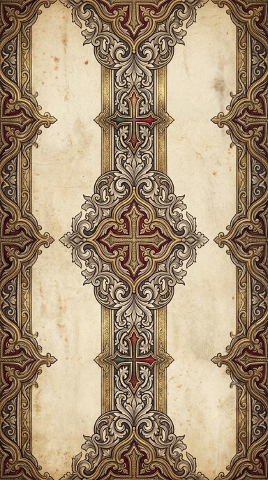 Free Medieval Ornate Pattern Image - Pattern, Medieval, Damask ...