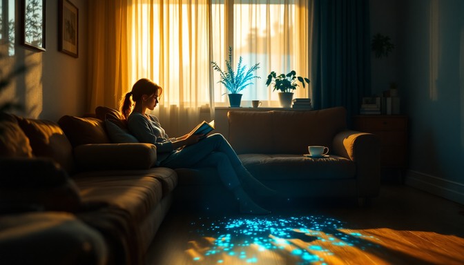 Free Digital Shadow Glow Image - Woman, Reading, Shadow | Download at ...