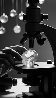 Free Gemstone Under Microscope Image - Gemstone, Microscope, Laboratory ...