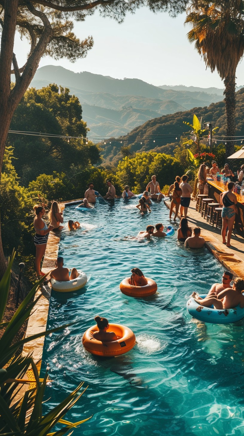 Free Sunny Pool Fun Image - Summer, Pool, Fun | Download at StockCake