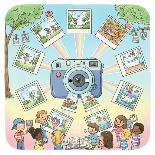 Free Playful Camera Adventure Image - Whimsical, Camera, Digital ...