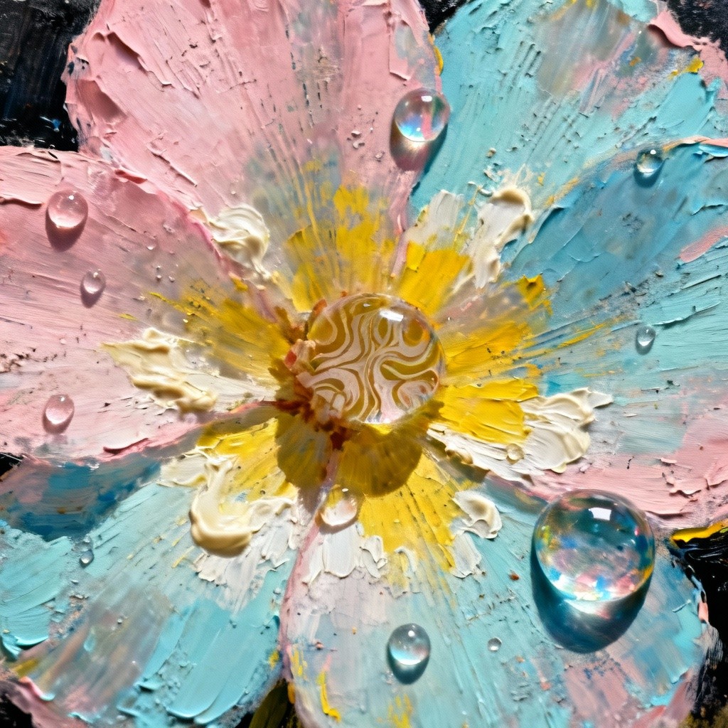 Flower Put Texture Free Painted Flower Textures Photo - Flower, Painting, Texture ...