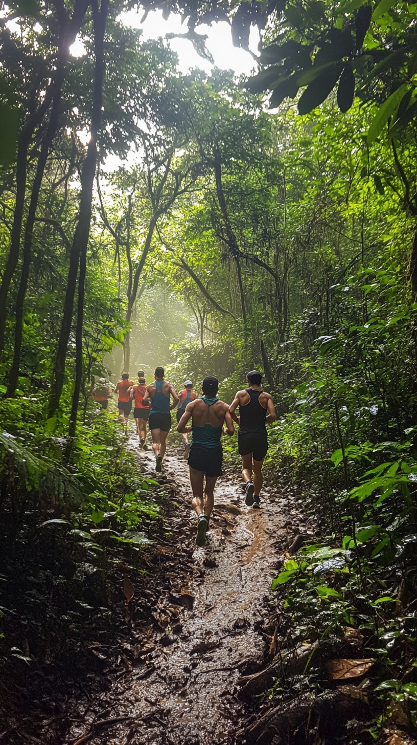 Free Jungle Trail Run Image - Jungle, Trail, Runners | Download at ...