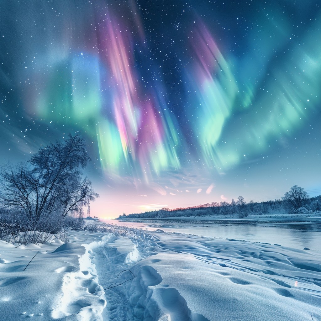 Free Aurora Winter Wonderland Image - Aurora, Winter, Snow | Download ...