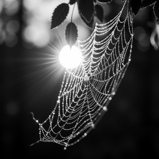 Free Illuminated Dewy Web Image - Web, Dewdrops, Sunlight | Download at ...