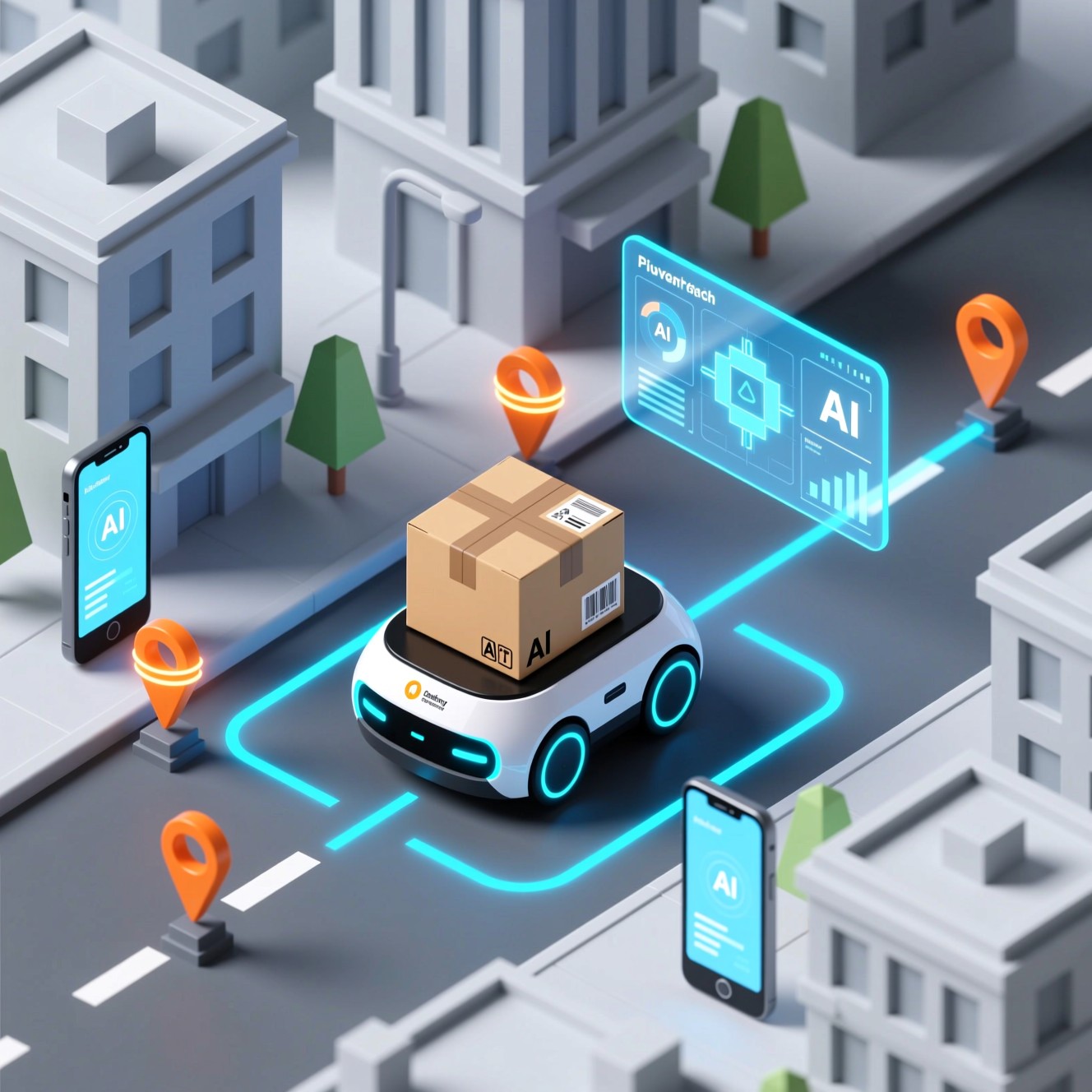 Free Autonomous Urban Delivery Image - Autonomous, Delivery, Robot ...