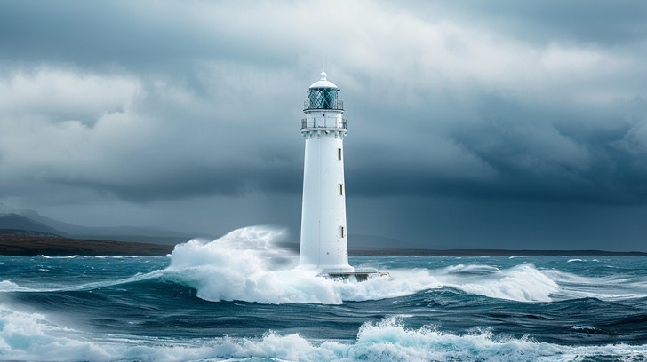 Free Stormy Lighthouse Seas Image - Storm, Lighthouse, Waves | Download ...