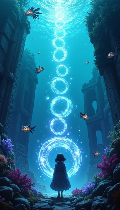 Free Underwater Magic Spiral Image - Magical, Underwater, Cave ...