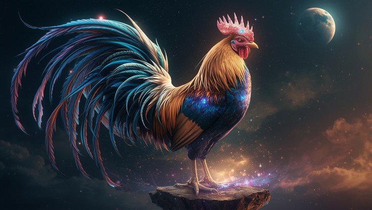 Free Cosmic Rooster Fantasy Image - Rooster, Fantasy, Cosmic | Download ...