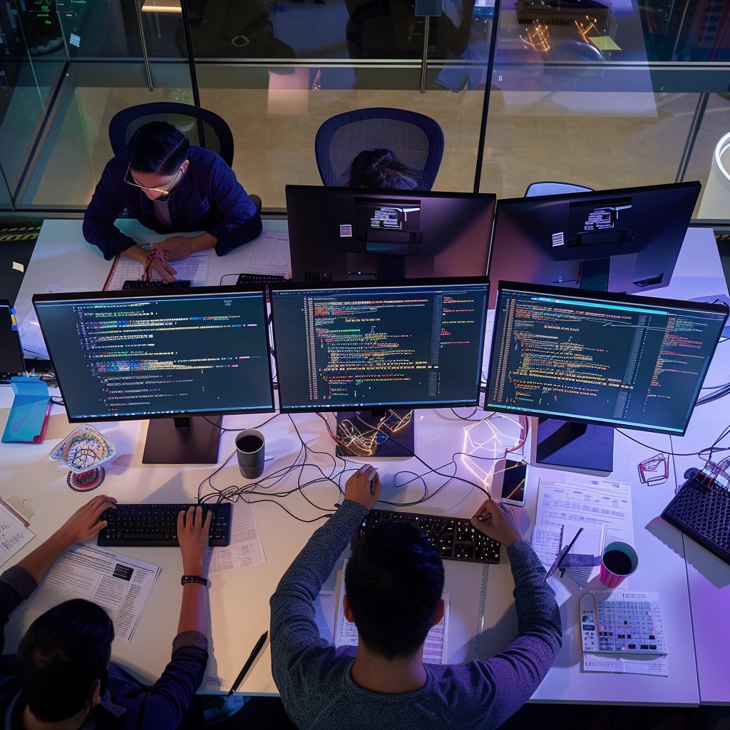Free Tech Team Working Image - Technology, Office, Programming ...