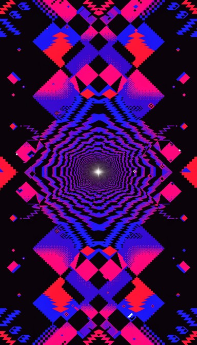 Free Neon Pixel Cascade Image - Pixel, Retro, Geometric | Download at ...