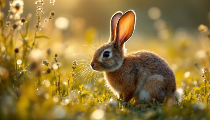 Free Enchanted Forest Scene Image - Enchanted, Forest, Rabbit ...