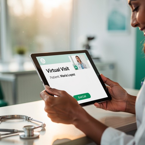 Free Virtual Healthcare Connection Image - Telemedicine, Telehealth ...