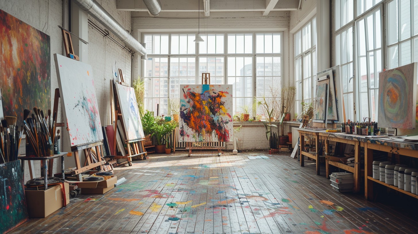 Free Art Studio Splendor Image - Art, Studio, Creativity | Download at ...