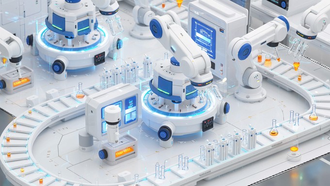 Free Automated Laboratory Workflow Image - Laboratory, Automation ...