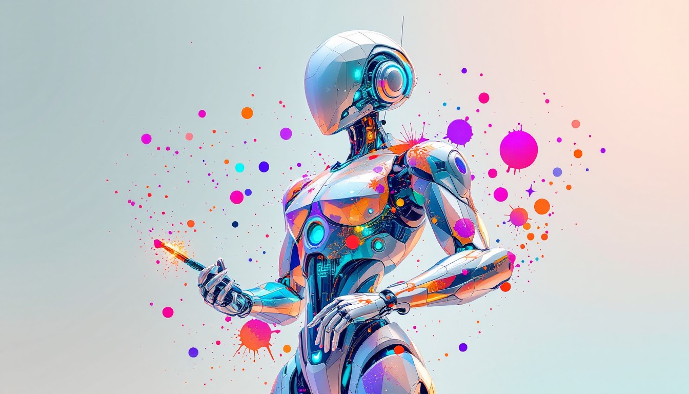 Free Creative Robot Artist Image - Robot, Android, Artistic | Download ...