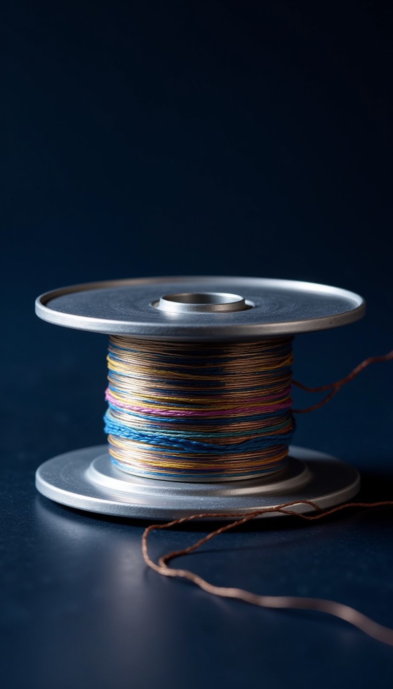 Free Silver Spool Elegance Image - Spool, Metallic, Thread | Download ...