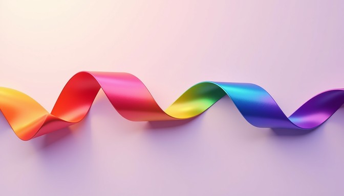 Free Rainbow Ribbon Flow Image - Rainbow, Ribbon, Colorful | Download ...