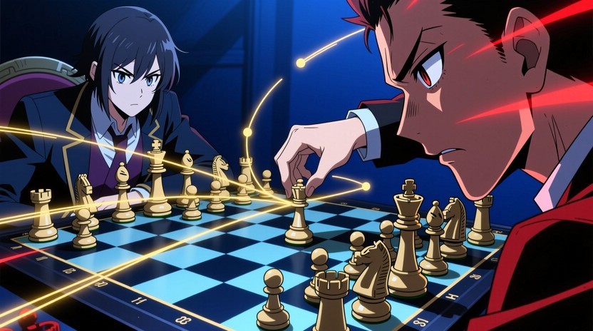 Free Chess Battle Anime Image - Chess, Anime, Strategy | Download at ...