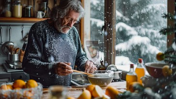 Free Cozy Winter Cooking Image - Cooking, Winter, Snow | Download at ...