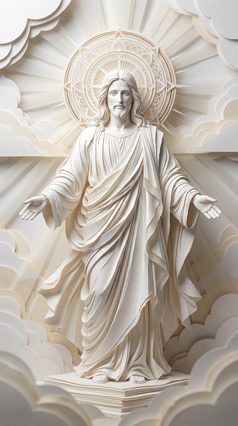 Free Divine Paper Sculpture Image - Jesus, Christ, Sculpture | Download ...
