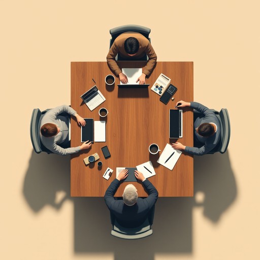Free Modern Meeting Overview Image - Meeting, Collaboration, Overhead ...