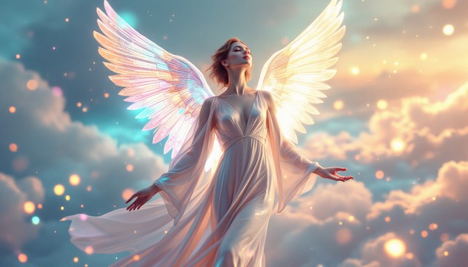 Free Radiant Angel Rising Image - Angel, Wings, Celestial | Download at ...