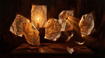 Free Luminous Paper Dance Image - Paper, Glowing, Darkness | Download ...