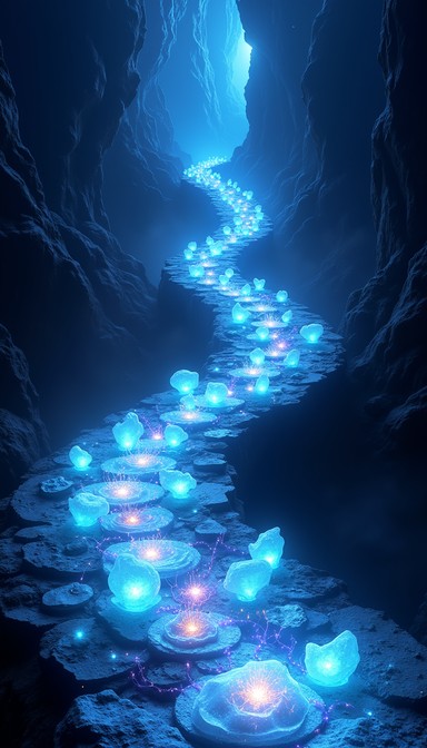 Free Luminous Crystal Path Image - Luminous, Magical, Pathway ...